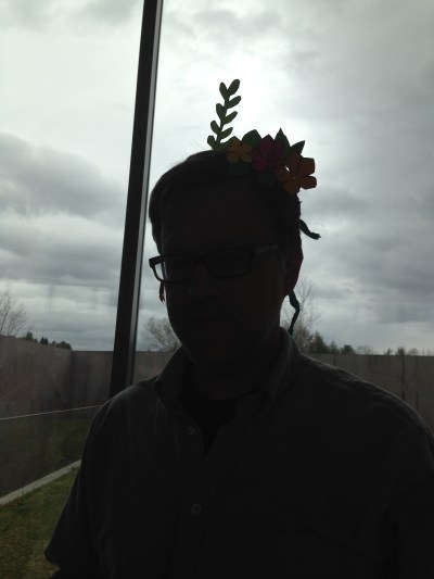 The Green Man arrives. May Day. 2016